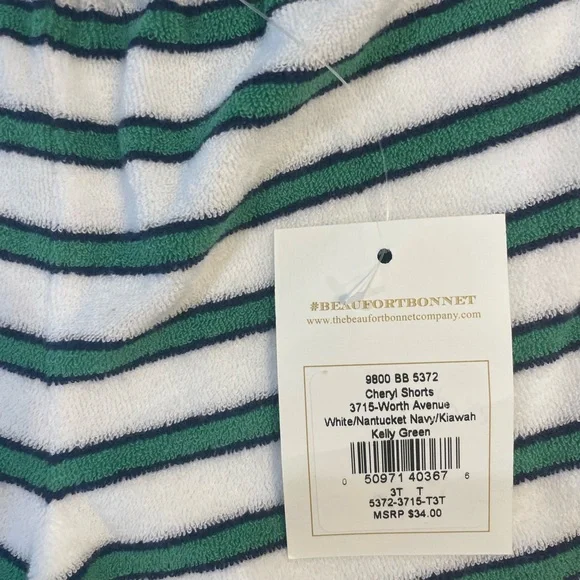 TBBC NWT 3T Cheryl shorts in terry cloth 🏊‍♂️ - Picture 3 of 3